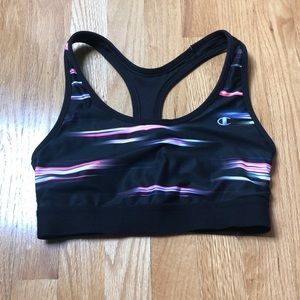 Black Champion Sports Bra